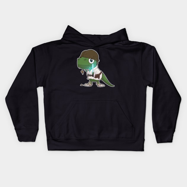 Dino hope Kids Hoodie by DinoTropolis